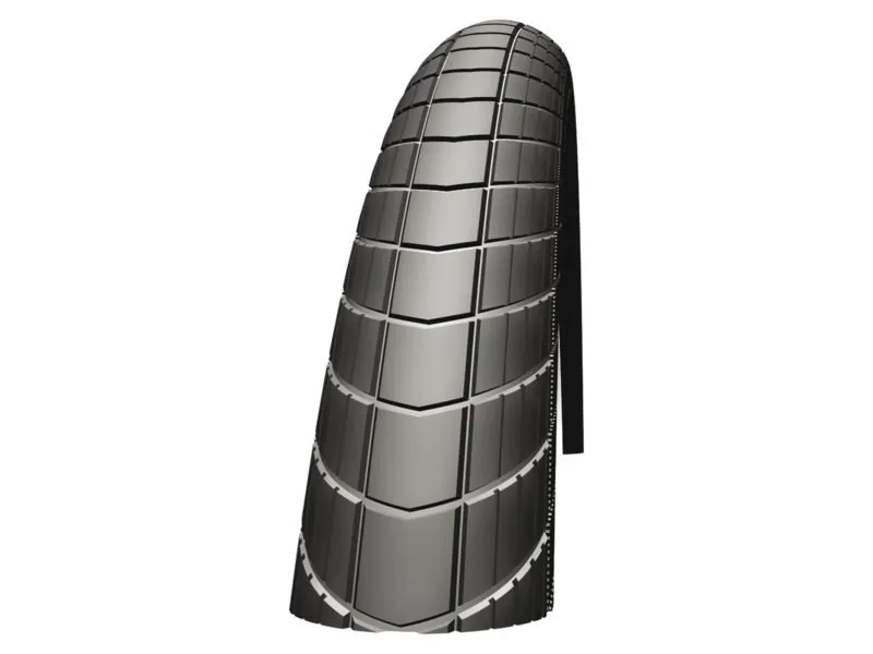 Schwalbe BUB 26X200 SC R BIG APPLE RG ZW Zwart