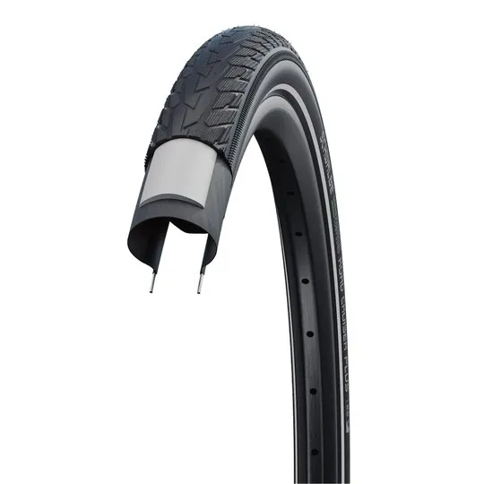 Schwalbe BUB 28X160 SC R ROAD CRUISER PLUS GPG ZW Zwart